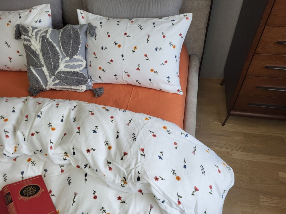 Брілла/оранж., Turkish flannel (Полуторний)