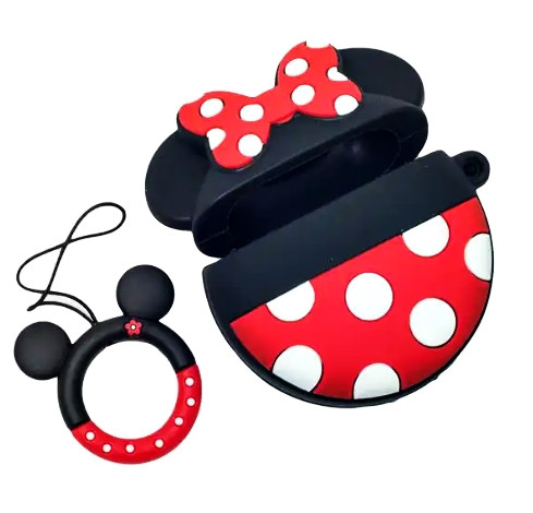 Чохол для AirPods 3 - Міні Маус (Minnie Mouse) 3D, силіконовий