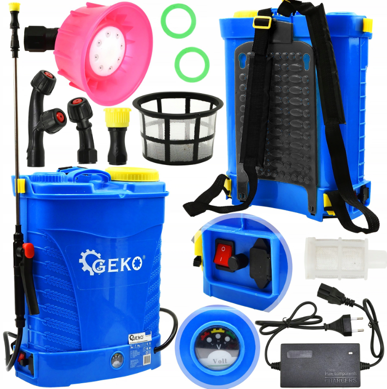 Обприскувач 10л акумуляторний GEKO GK-10