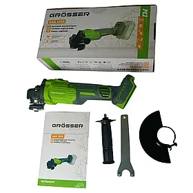 Акумуляторна болгарка Grosser GAG 120S (Без АКБ І ЗУ)