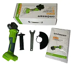 Акумуляторна болгарка Grosser GAG 120N (Без АКБ І ЗУ)