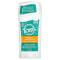Tom's of Maine, Дезодорант тривалої дії, свіжий абрикос, 64 г (2,25 унції)