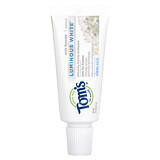 Tom's of Maine, натуральна люмінесцентна зубна паста з білим фтором, чиста м'ята, 21,2 г (0,75 унції)
