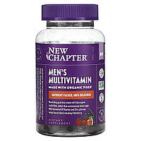 New Chapter, мультивітаміни для чоловіків, зі смаком ягід і цитрусових, 75 жувальних таблеток