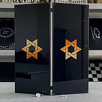 Нарди скляні Зірка Давида 61×27×5 см подарункові, фото 2