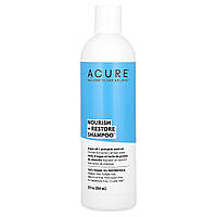 ACURE, поживний і відновлювальний шампунь, для всіх типів волосся, з аргановою олією й олією гарбузового