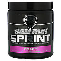 6AM Run, Sprint, перед тренуванням, зі смаком винограду, 217,5 г (7,67 унції)