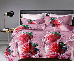 Комплект Полуниця сатин Комфорт текстиль Євро