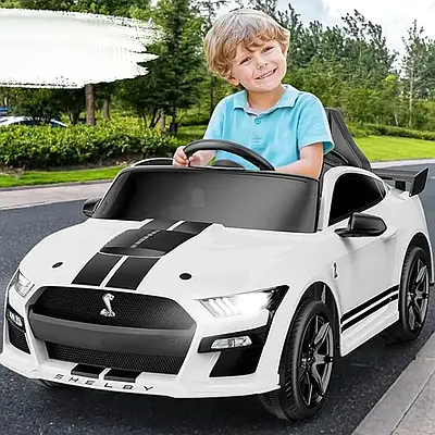 Дитячий електромобіль Ford Mustang Shelby GT500 Іграшковий транспорт Електромашинка MP3 USB Машинка на пульті