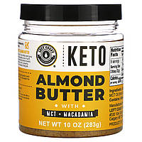 Left Coast Performance, Keto, мигдальна паста з середньоланцюговими тригліцеридами та макадамією, 283 г (10