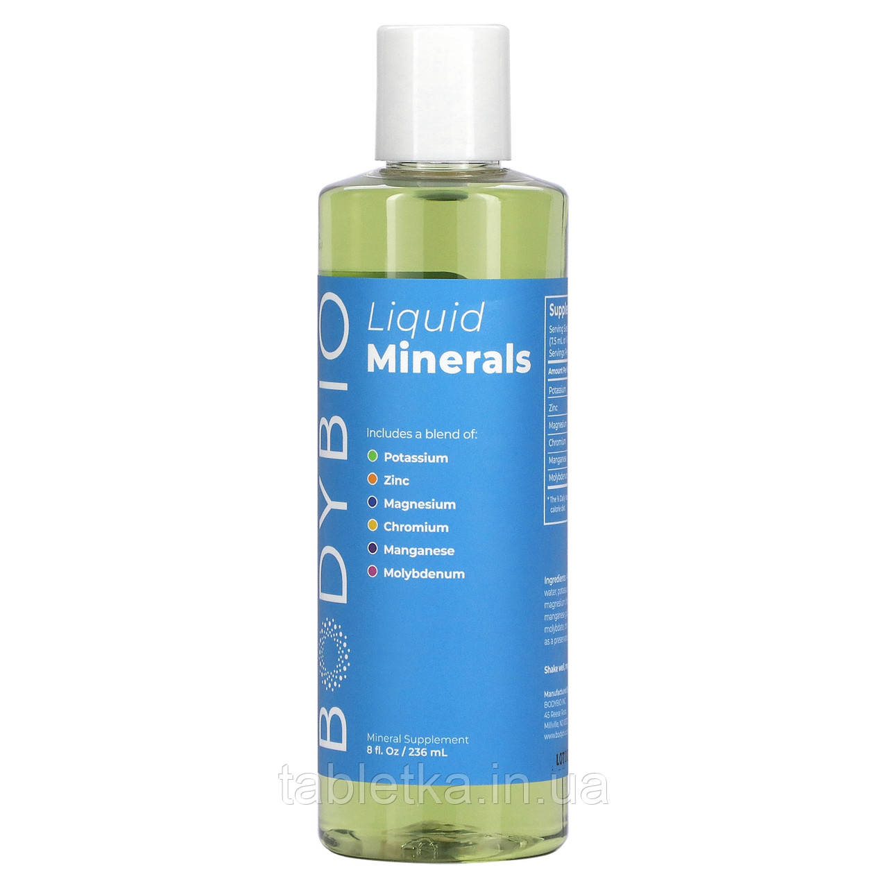 BodyBio, Liquid Minerals, 8 fl oz (236 ml)
