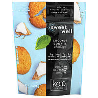 Sweetwell, Кето-печиво, з колагеном, кокос, 90 г (3,2 унції)