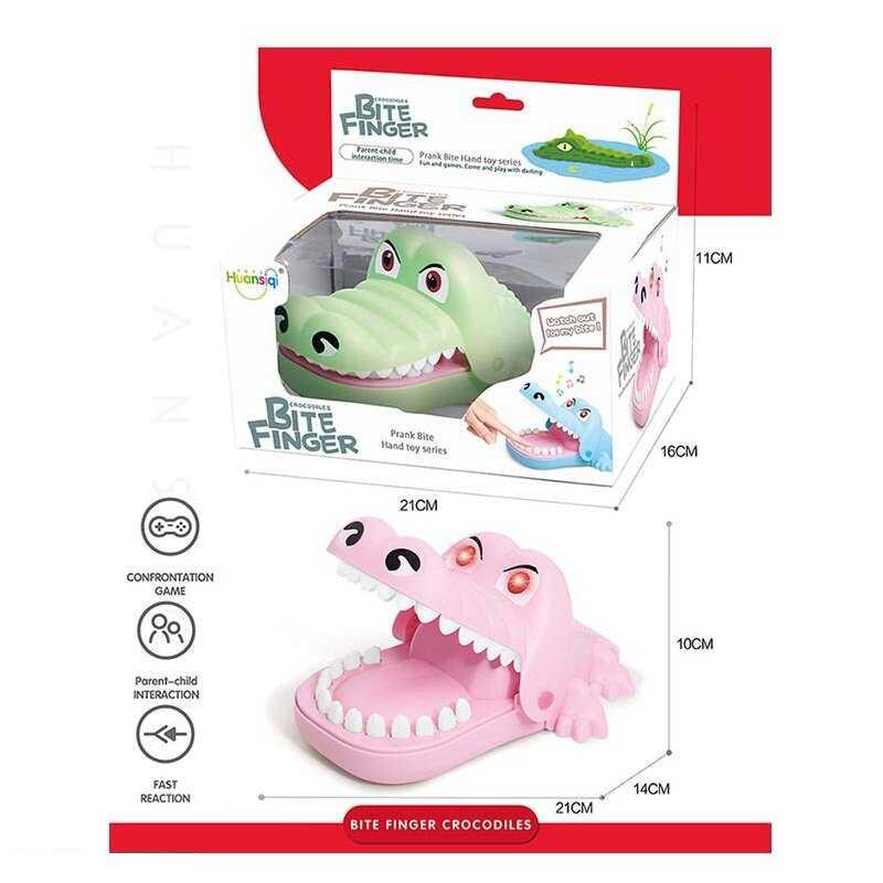 Зубастик 262-95 “Крокодил”, 2 кольори, звук, підсвічування