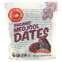 Made in Nature, Органічні фініки Medjool, 454 г (1 фунт)