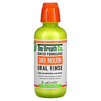 TheBreathCo., Dry Mouth, ополіскувач для порожнини рота, з поколюванням м'яти, 500 мл