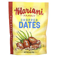 Mariani Dried Fruit, Нарізані фініки, 227 г (8 унцій)