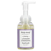 Deep Steep, що піниться мило для рук, лаванда та ромашка, 237 мл (8 рідк. Унций)