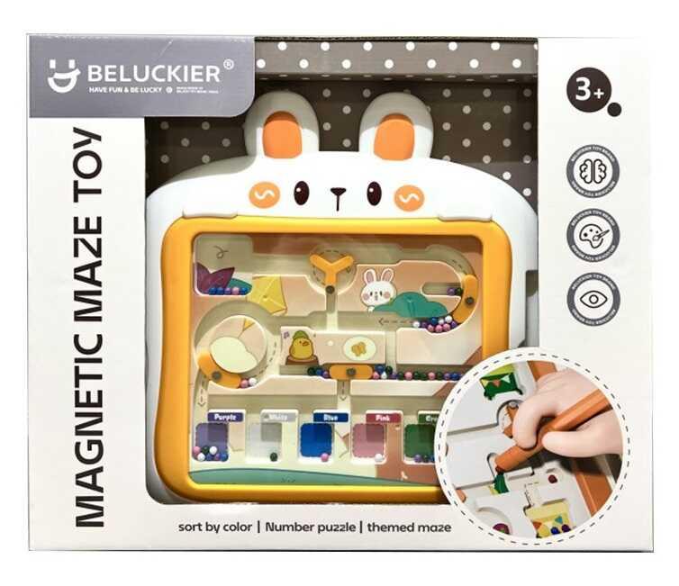 Логічна гра Q 703 A магнітний олівець, кульки, сортер