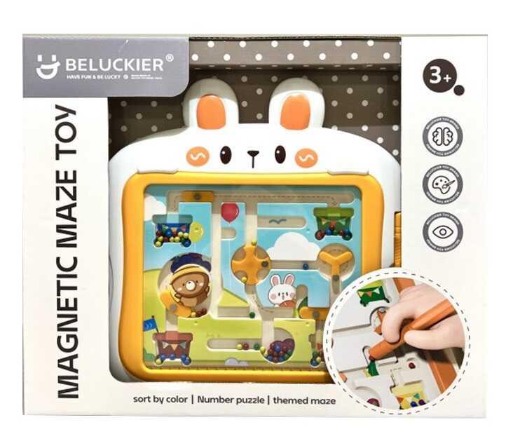 Логічна гра Q 703 C магнітний олівець, кульки, сортер