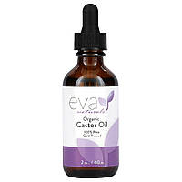 Eva Naturals, Органічна рицинова олія, 60 мл (2 унції)