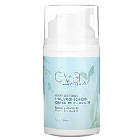 Eva Naturals, відновлювальний крем із гіалуроновою кислотою, зволожувальний крем, 50 мл (1,7 унції)