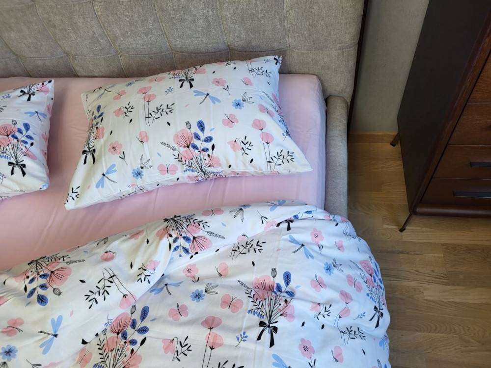Симпатія/рожевий, Turkish flannel (Полуторний)