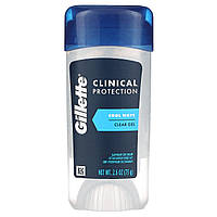 Gillette, Clinical Protection, антиперспірант/дезодорант, Cool Wave, 73 г (2,6 унції)