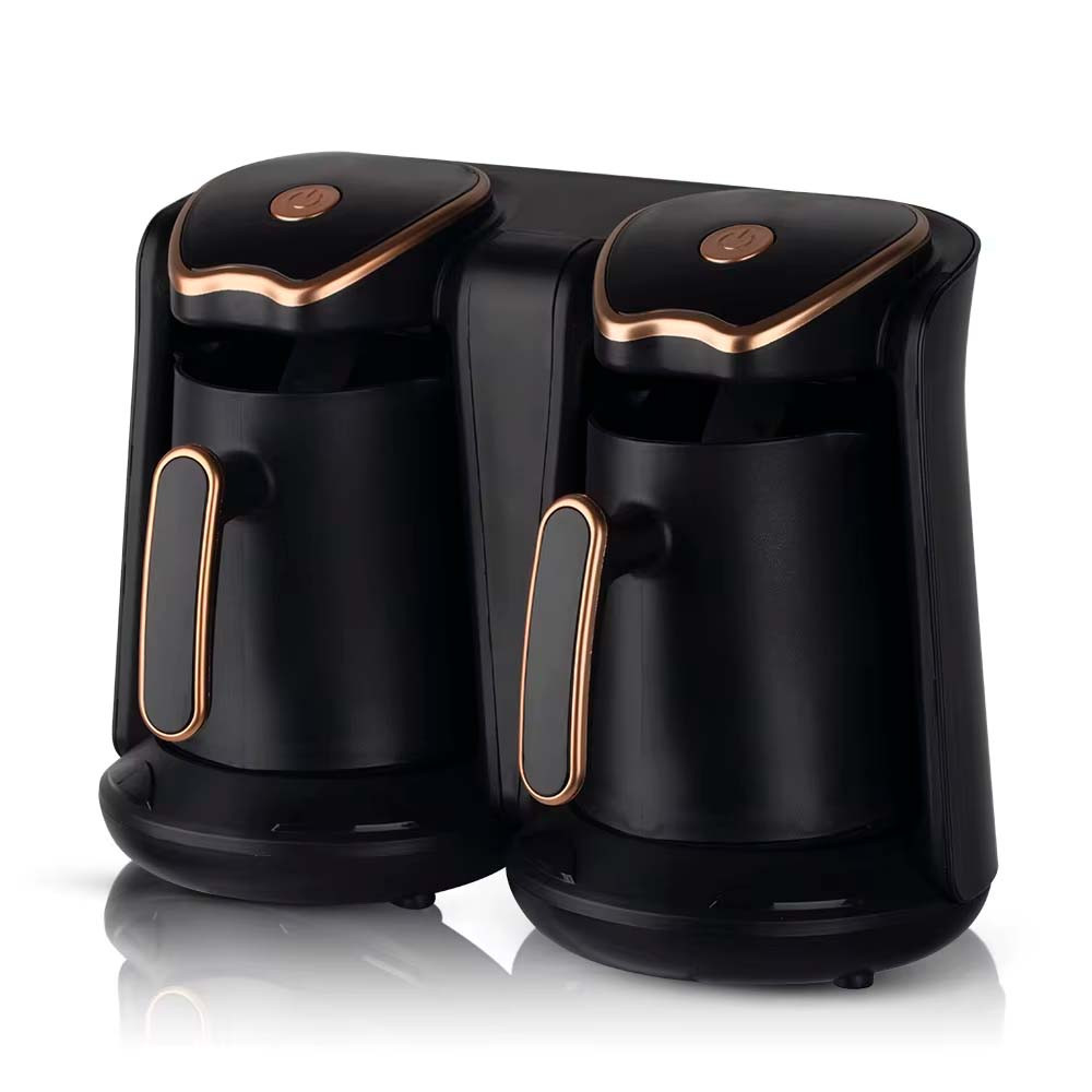 Крапельна кавоварка з двома чашами 2×500мл, від мережі, Sokany SK-04013 / Електрокавоварка, фото 1