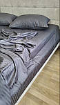 Комплект Stripe LUX GRAY SHADOW 1/1см Комфорт текстиль, фото 3