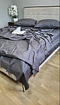 Комплект Stripe LUX GRAY SHADOW 1/1см Комфорт текстиль, фото 5