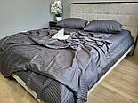 Комплект Stripe LUX GRAY SHADOW 1/1см Комфорт текстиль, фото 7