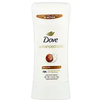 Dove, Advanced Care, дезодорант-антиперспірант, олія ши, 74 г (2,6 унції) Дніпро