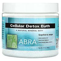 Abracadabra, Abra Therapeutics, Cellular Detox Bath, грейпфрут і ялівець, 482 г (17 унцій) Дніпро