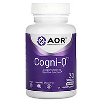 Advanced Orthomolecular Research AOR, Cogni-Q`` 30 капсул