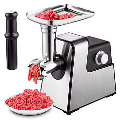 М'ясорубка електрична 2000Вт з товкачем, від мережі, Hoffmans HM-276 / Електром'ясорубка