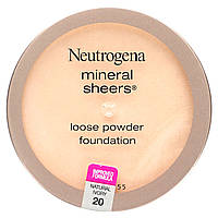 Neutrogena, Mineral Sheers розсипчаста основа, натуральна слонова кістка 20, 5,5 г (0,19 унції)