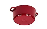 Каструля чавунна 26 см 5 л Gerlach Natur Iron бордова (5901035510579), фото 3