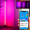 RGB лампа з керуванням голосом 103см + Пульт, від USB, 5v-2026 / Кольорова лампа / RGB світильник, фото 4