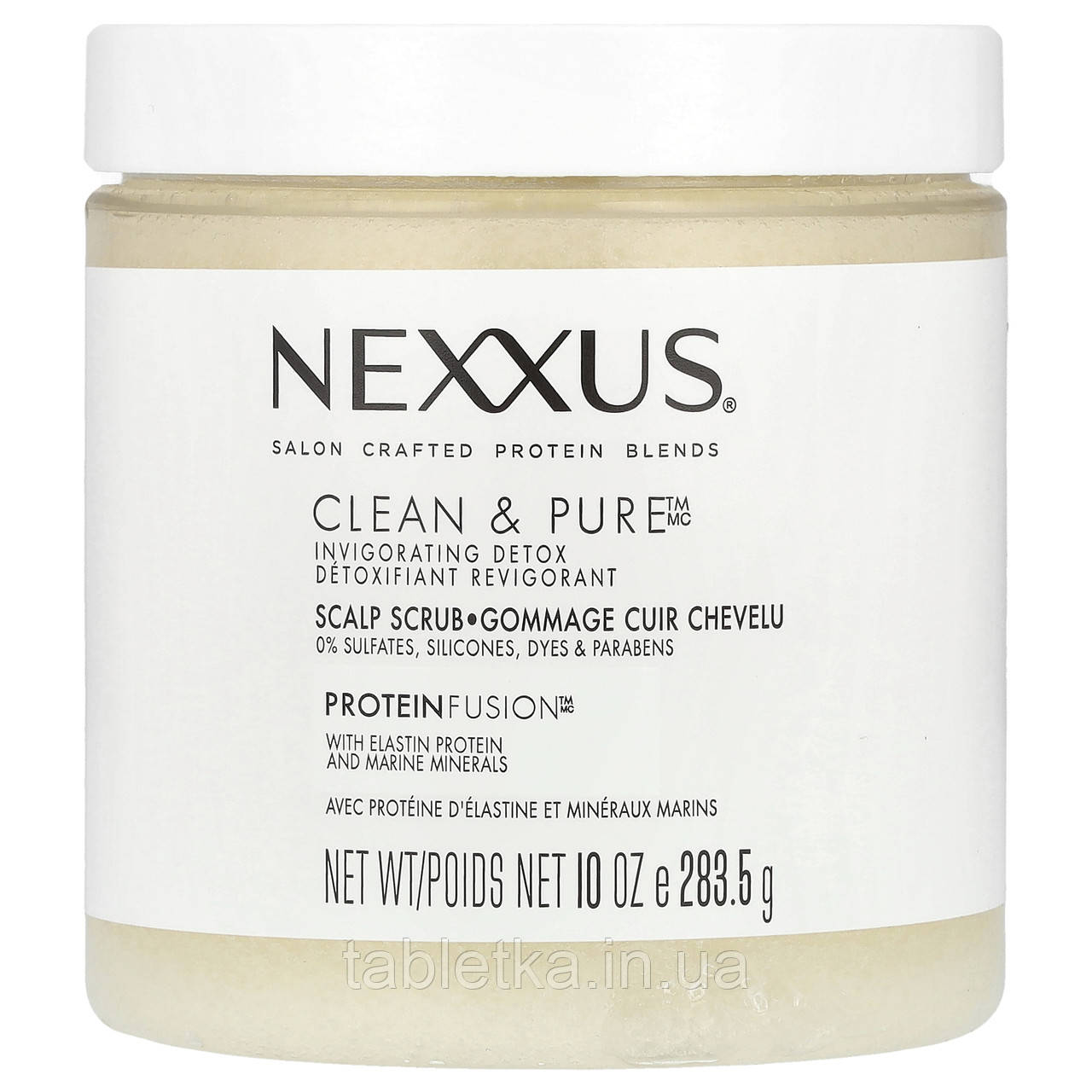 Nexxus, Скраб для шкіри голови Clean & Pure TM, 283,5 г (10 унцій)