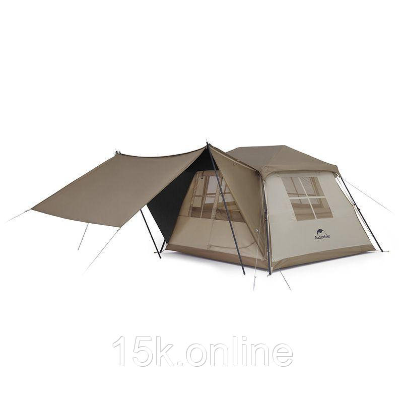 Намет Naturehike Village CNK2300ZP022 чотирьохмісний тактичний палатка туристична автоматична кемпінгова, фото 1