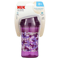 NUK, Чашеподібний обідок, від 18 місяців, фіолетовий, 300 мл (10 унцій)