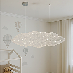 Оригінальна Лед люстра Хмаринка Artlight 4W до 5 кв.м колір Білий YDD1200/500