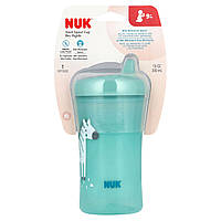 NUK, Hard Spout Cup, для дітей від 9 місяців, бірюзовий, 1 склянка, 300 мл (10 унцій)