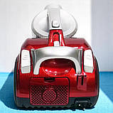 Пилосос контейнерний Rainberg Rainberg 3500 Вт на 3.5 л з турбощіткою і телескопічною трубою для сухого прибирання, фото 5