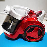 Пилосос контейнерний Rainberg Rainberg 3500 Вт на 3.5 л з турбощіткою і телескопічною трубою для сухого прибирання, фото 3