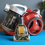 Контейнерний пилосос Rainberg RB-655TB Rainberg 3500 Вт безмішковий на 3,5 л з телескопічною трубою для дому, фото 8