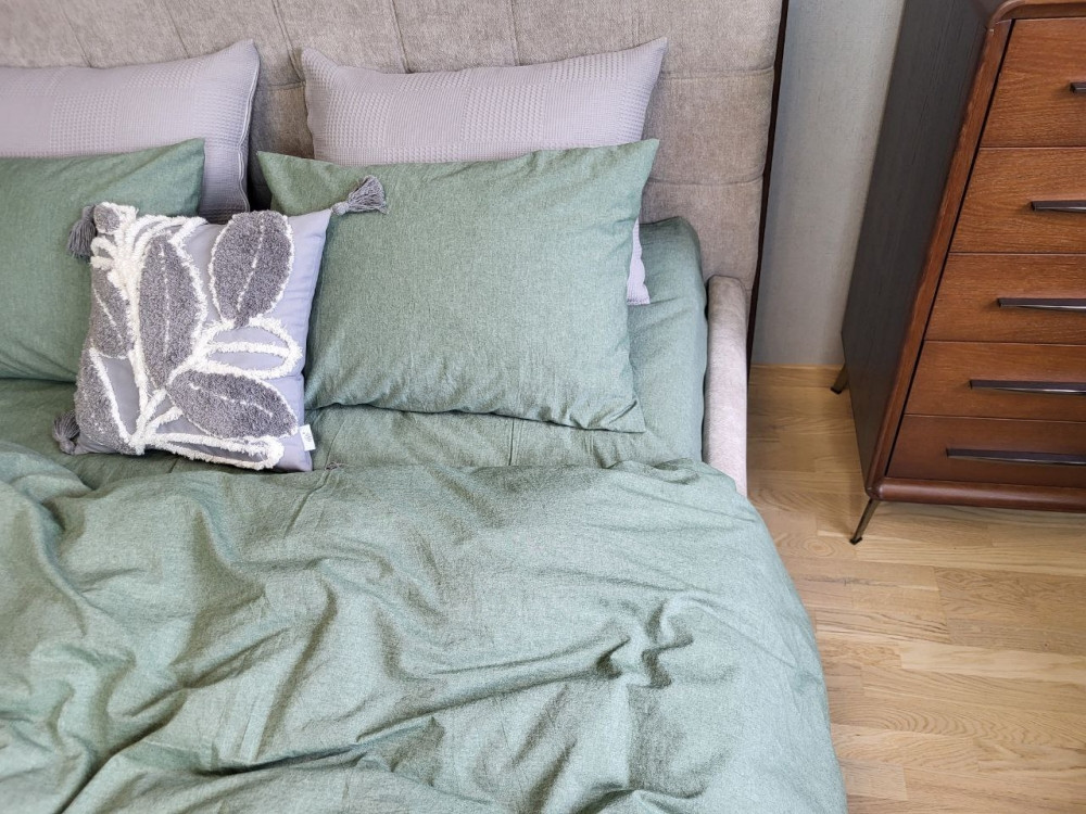 Forest Green, Washed Cotton W1151 (Сім. на резин.)