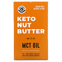 Left Coast Performance, Кето-горіхова олія з олією MCT, 10 пакетиків по 28 г (10 унцій)