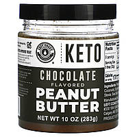 Left Coast Performance, Keto, арахісова паста зі смаком шоколаду, 283 г (10 унцій)