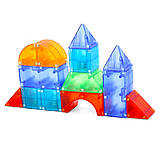 Конструктор магнітний 34 деталі зі світлом 2203, фото 2